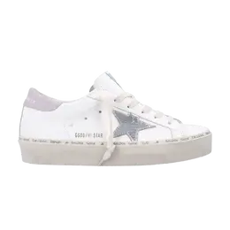 Кроссовки Golden Goose Wmns Hi Star 'White Silver Lilac', белый gwf00118 f006845 10527 | white silver lilac
