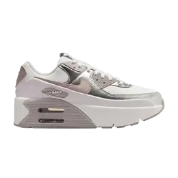 Nike Кроссовки Wmns Air Max 90 LV8 'Vast Grey Metallic Platinum', фиолетовый ib0170 101 | vast grey metallic platinum