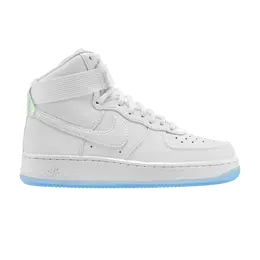 Nike Кроссовки Wmns Air Force 1 High Premium 'White Ice Blue', белый 654440 105 | white ice blue