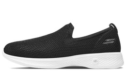 Кроссовки Go Walk 4 Lifestyle женские с низким верхом, черные/белые Skechers 14939-bkw