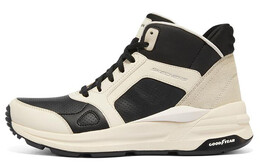 Кроссовки Global Jogger Chunky женские высокие, черные/белые с оттенком Skechers 149771-ntbk