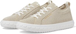 Кроссовки MICHAEL Michael Kors Grove Knit Lace Up, цвет Pale Gold 9958592 | pale gold