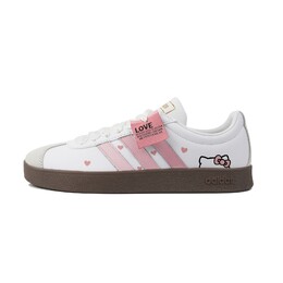 Кроссовки Adidas Neo VL Court 2.0 Skateboard Shoes Unisex Low-Top White Pink id6015(teamd-渐变粉条纹) | pink