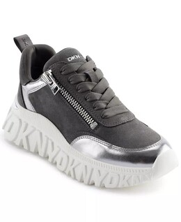 Женские кроссовки Lakelyn Zip Platform Dkny, серый 19217579 | gray