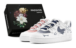 Женские кроссовки для скейтбординга Nike Air Force 1, Dark Blue dh2920-111(teams-蓝粉鸳鸯女s-box) | dark blue
