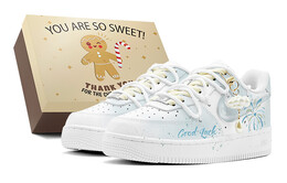 Женские кроссовки для скейтбординга Nike Air Force 1, Light Blue dh2920-111(teams-爱心烟花女s-box) | light blue
