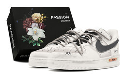 Кроссовки для скейтбординга Air Force 1 женские, низкие, черный Nike dh2920-111(teams-简约做旧女s-box) | apricot