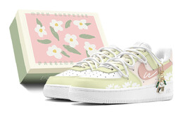 Женские кроссовки для скейтбординга Nike Air Force 1, Yellow dh2920-111(teams-解构熊猫女s-box) | yellow