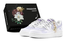 Кроссовки Nike Air Force 1 Skateboard Shoes Women's Low-Top White dh2920-111(teams-夏日薰衣草女s-box) | light purple