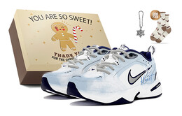 Массивные кроссовки Nike Air Monarch 4 унисекс, Sky Blue 415445-102(teams-圣诞冰雪老爹s-box) | sky blue