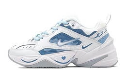 Кроссовки Nike M2K Chunky женские, Белый ao3108-100(teams-蓝色爱心迷彩) | 白色