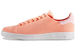 Кроссовки для скейтбординга Stan Smith женские низкие кораллово-оранжевые Adidas ba7145