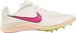 Легкоатлетические кроссовки Nike Zoom Rival Distance, белый/розовый 22nikazmrvldstncbtrc | white/pink