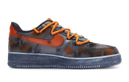 Кроссовки для скейтбординга Air Force 1 женские, низкие, черные Nike dh2920-111(team80-女款战损)