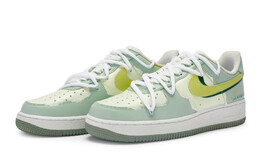 Кроссовки для скейтбординга Air Force 1 женские, низкие, зеленые Nike dh2920-111(team80-女款凤梨漫游)