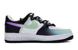 Кроссовки Nike Air Force 1 Skateboard Shoes Women's Low-Top White dh2920-111(team80-女款异次元黑白绿紫)