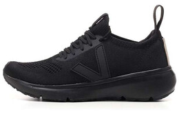 Кроссовки женские Rick Owens низкие, черный vw20f3800kve-09