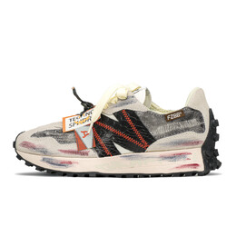 Кроссовки NB 327 унисекс с низким верхом, черные/серые New Balance ms327fe(teama-荒土) | gray/black