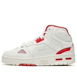 Кроссовки teratach high top white/red Fila, белый f12w111211fwr | white/fiery red