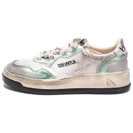 Кроссовки Autry Skateboarding Low-top, бежевый/зеленый avlw-ms12 | beige/green