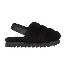 Ugg Кроссовки Wmns Super Fluff Slipper 'Black', черный 1121751 blk | black