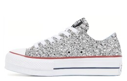 Кеды Chuck Taylor All Star Chiara Ferragni X Women's Converse Lift Ox 'Silver Red' Women's 563833c