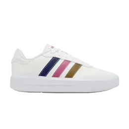 Adidas Кроссовки Wmns Court Platform 'White Purple Pink Brown', белый hp9429 | white purple pink brown