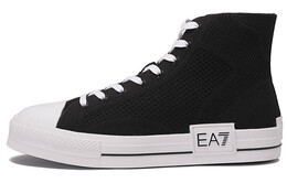 Кроссовки Emporio Armani EA7 Skateboarding Shoes Unisex High-top Black, черный x8z041xk333k485 | black