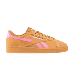 Reebok Кроссовки Wmns Club C Grounds UK 'Wild Brown True Pink Gum', коричневый 100206242 | wild brown true pink gum