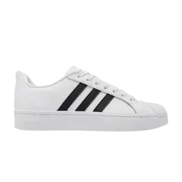 Adidas Кроссовки Wmns Streetcheck Cloudfoam Court Low 'White Black', белый gw5493 | white black