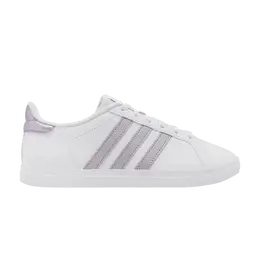 Adidas Кроссовки Wmns Courtpoint 'White Matte Purple', белый gy2183 | white matte purple