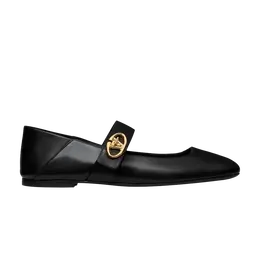 Кроссовки Valentino Garavani Wmns Vlogo Locker Mary Jane Ballerina 'Black', черный 5w2s0jv2 eey 0no | black