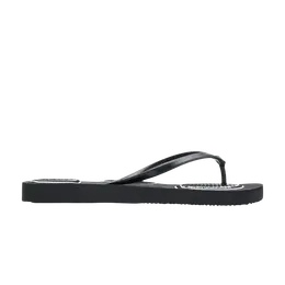 Кроссовки Off-White Wmns Flip Flops 'Black', черный owia219s20pla001 1000 | black