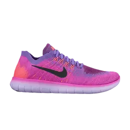 Nike Кроссовки Wmns Free RN Flyknit 2017 'Fire Pink Grape', розовый 880844 600 | fire pink grape