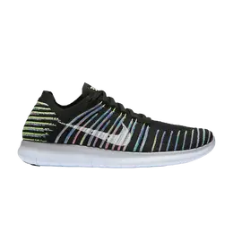 Nike Кроссовки Wmns Free RN Flyknit 'Black Multi', черный 831070 003 | black multi