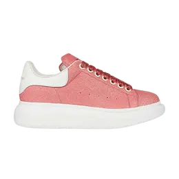Кроссовки Alexander McQueen Wmns Oversized Sneaker 'Bright Glitter - Magnolia', розовый 558944 w4lv1 9243 | bright glitter - magnolia