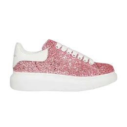 Кроссовки Alexander McQueen Wmns Oversized Sneaker 'Pink Glitter', розовый 558944 w4ey5 5651 | pink glitter