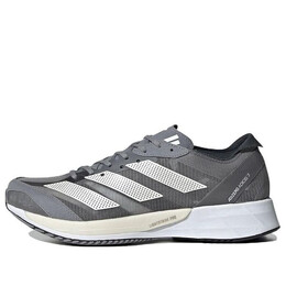 Кроссовки adizero adios 7 Adidas, серый gv7070 | grey three / zero metalic / grey five