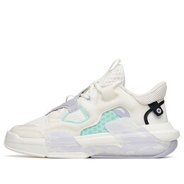 Кроссовки badao 3 низкие Anta, белый 122218084-1 | white/grey/purple