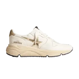 Кроссовки Golden Goose Wmns Running Sole 'White Gold', белый gwf00126 f006129 10834 | white gold