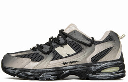 Кроссовки NB 530 унисекс средней высоты, черный/серый New Balance mr530sh(team300-暗月夜空) | dark gray