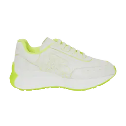 Кроссовки Alexander McQueen Wmns Sprint Runner 'White Acid Yellow', белый 718361 wic9d 8954 | white acid yellow