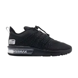 Nike Кроссовки Wmns Air Max Sequent 4 Utility 'Reflect Silver', черный av5356 004 | reflect silver