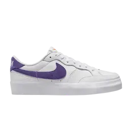 Nike Кроссовки Wmns Zoom Pogo Plus SB 'White Court Purple', белый dz4916 100 | white court purple
