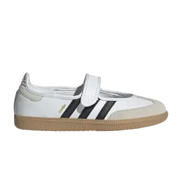 Adidas Кроссовки Wmns Samba Jane 'White Black', белый jr1402 | white black
