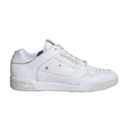 Adidas Кроссовки Wmns Slamcourt 'White Stars', белый ef2085 | white stars