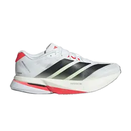 Adidas Кроссовки Wmns Adizero Boston 13 'White Black Lucid Red', белый js4934 | white black lucid red