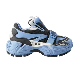 Кроссовки Off-White Wmns Glove Slip On 'Light Blue Black', синий owia281f23fab001 4010 | light blue black