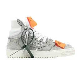 Кроссовки Off-White Wmns Off-Court 3.0 High 'Silver Glitter', серебряный owia112s22lea004 7201 | silver glitter
