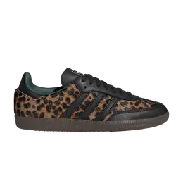Adidas Кроссовки Wmns Samba OG 'Cheetah Pack - Collegiate Green', коричневый ji2735 | cheetah pack - collegiate green